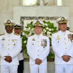 La Armada de la República Dominicana rinde tributo a los Padres de la Patria con ofrenda floral - Imagen