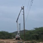 ETED restablece el servicio de transmisión eléctrica hacia Jimaní - Imagen