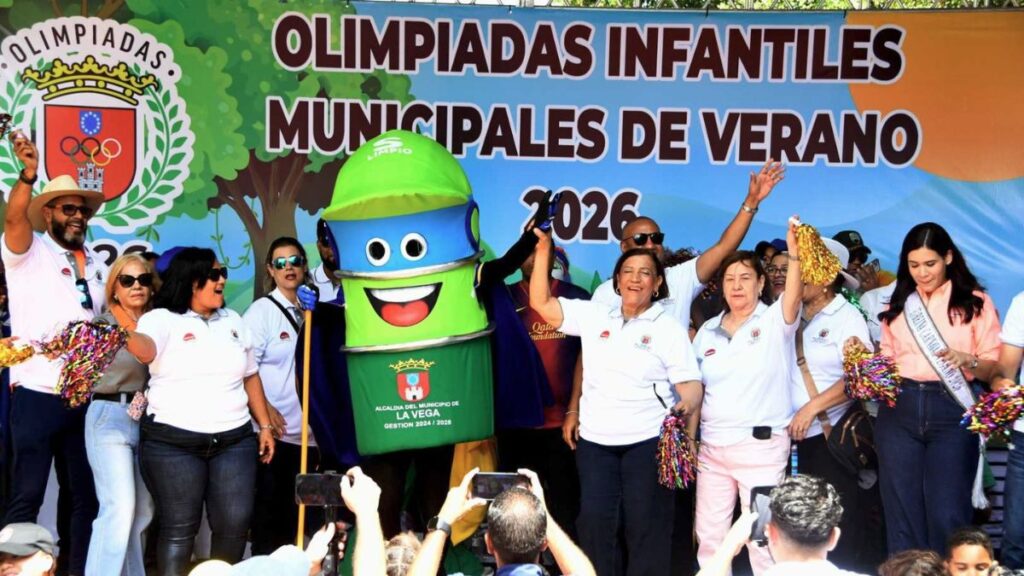 Alcaldesa Amparo Custodio inaugura las Olimpiadas Infantiles Municipales de Verano 2026: “Una siembra de conciencia ciudadana - Imagen