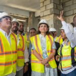 Vicepresidenta Raquel Peña supervisa construcción del Hospital Traumatológico Luis L. Bogaert en Mao - Imagen